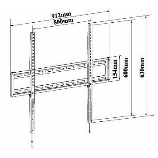 TV Wall Bracket WB860F - Image 2