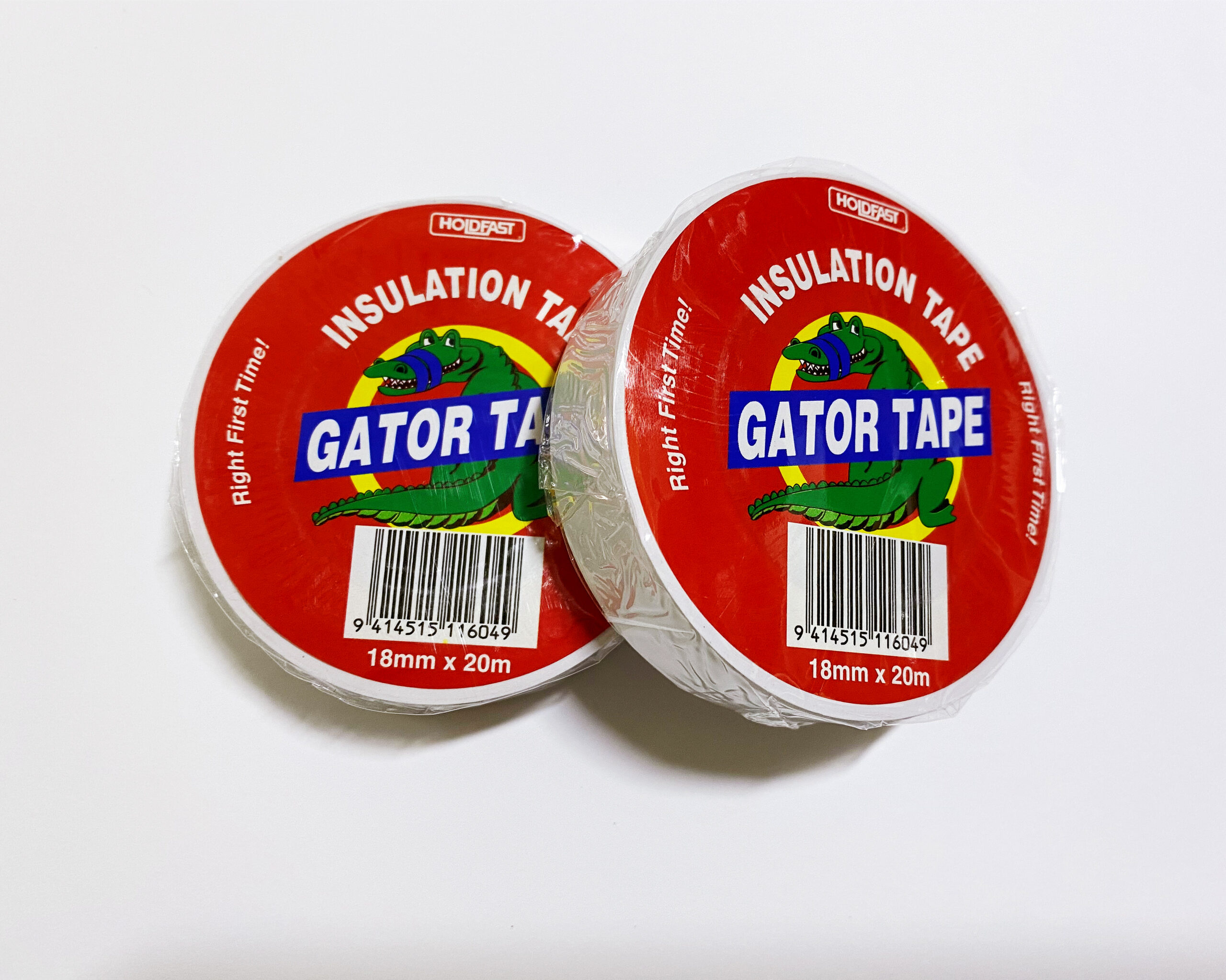 Electrical Insulation Tape 18mm x 20m White DOLPHIN ELECTRONICS